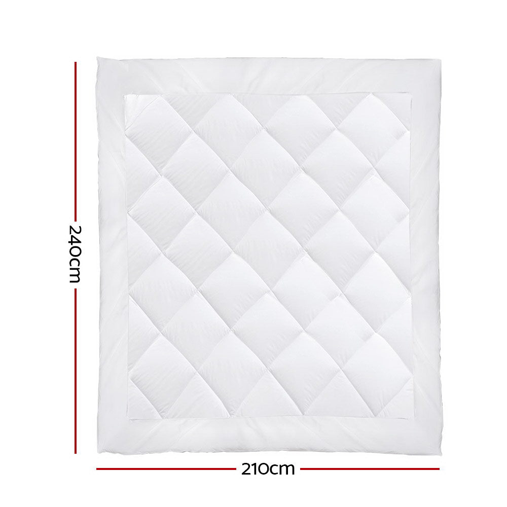 Giselle Bedding 400GSM Bamboo Blend Microfibre Quilt – King