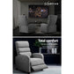 Artiss Bolivia Recliner Armchair - Padded Headrest and Lumbar Support Detail