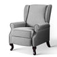 Artiss Recliner Armchair Grey Fabric Domini