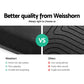 Weisshorn Car Floor Mats Rubber Compatible for Mazda BT50 Dual Crew Cab