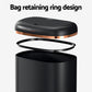 Devanti 38L Motion Sensor Bin Rubbish Automatic Black