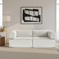 Artiss Convertible Folding Sofa Bed Beign