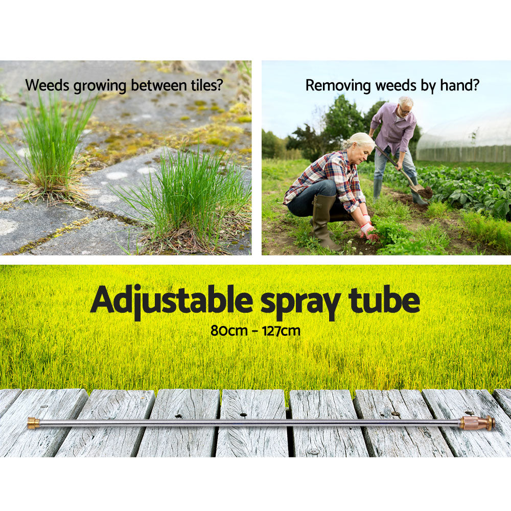 Giantz 50L ATV Weed Sprayer 80 PSI – Garden Spray with 3 Nozzles