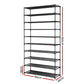 Artiss Stackable Shoe Rack Cabinet 50 Pairs 10-Tier – Black