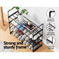 Artiss Shoe Rack 4-tier 16 Pairs Stackable Black