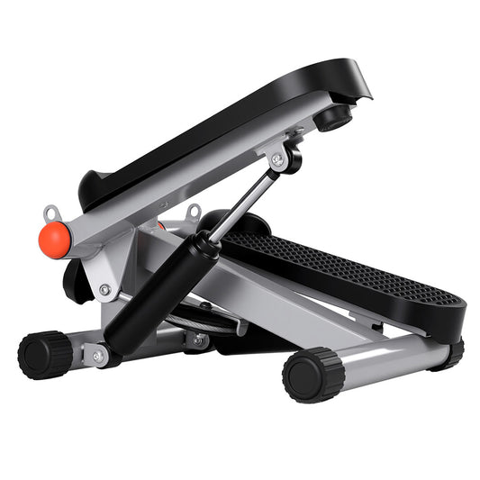 Everfit Mini Stepper with Resistance Rope Aerobic for Exercise Compact Home Workout Grey