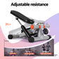 Everfit Mini Stepper with Resistance Rope Aerobic for Exercise Compact Home Workout Grey