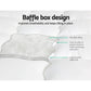 Giselle Bedding Pillowtop Mattress Topper 100% Microfibre – Queen