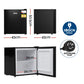 Devanti 31L Small Upright Freezer Vertical Freezer Black