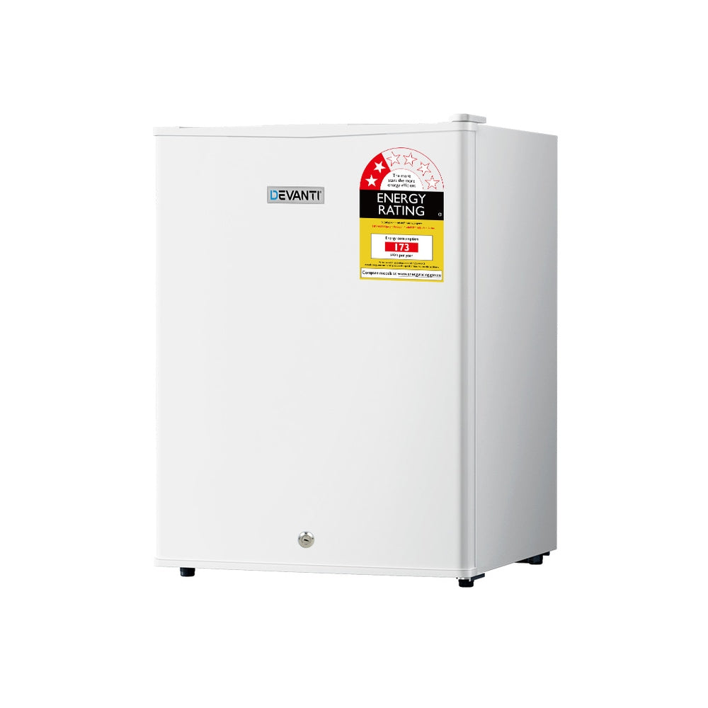 Devanti 42L Upright Freezer Fridge White