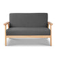 Artiss 2-Seater Sofa Armchair Skane