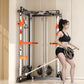 SmartFit C3 Max multi functional trainer smith machine with 130kgs pin loaded weights Machine with attachment