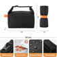 Stainless Steel Snack Box Container with Ice Pack & Lunch Bag for Man & Women - Bento Lunch Box Kit for School,office,Work,Travel,Camping, Reusable Lunch Meal Prep Containers Compartment Leak-Proof