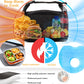 Stainless Steel Snack Box Container with Ice Pack & Lunch Bag for Man & Women - Bento Lunch Box Kit for School,office,Work,Travel,Camping, Reusable Lunch Meal Prep Containers Compartment Leak-Proof