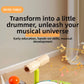 Multifunctional Wooden Frog Drum Set Toy for Kids