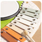 Multifunctional Wooden Frog Drum Set Toy for Kids