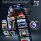 Three-camera dash cam C309, equipped with dual front cameras, an interior camera and a reversing camera - a dash cam for cars. Supports WIFI, loop recording, night vision, motion detection, parking monitoring - suitable for taxis, trucks, SUVs, sedans - c