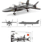 Christmas gift J-20 Stealth Fighter Jet Building Blocks Set, 229 Pieces Military Aircraft Model Kit for Kids Aged 6+ & Enthusiasts（J20 fighter）