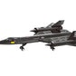 Christmas gift SR-71 Blackbird Reconnaissance Aircraft Building Blocks Set, 183 Pieces Military Model Kit for Kids Aged 6+ & Enthusiasts（SQ71 reconnaissance plane）