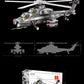 Christmas gift WZ-10 Attack Helicopter Building Blocks Set, 264 Pieces Military Model Kit for Kids Aged 6+ & Enthusiasts（WZ10 helicopter gunship）