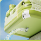 Inflatable Swimming Pool 260×160×56cm with Canopy & Dinosaur Spray – Kids Outdoor Water Play Set for Backyard, Garden, Summer Fun (Green)