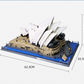 Sydney Opera House Mini Building Blocks Model – Iconic Architectural Masterpiece for Home Display, Gifts & Creative Play (White) | Other Architectural Models Available In-Store