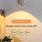 Wireless Smart LED Wall Light: Rechargeable, Motion-Sensor & Remote-Controlled, No-Drill Mount for Home Decor & Task Lighting