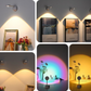 Wireless Smart LED Wall Light: Rechargeable, Motion-Sensor & Remote-Controlled, No-Drill Mount for Home Decor & Task Lighting
