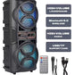 3000W Portable Wireless Speaker with Dual Subwoofers