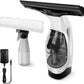 Windshield wiper - window cleaner - window squeegee - window cleaner - cordless window vacuum cleaner - water tank, spray bottle with microfiber cover - cordless window cleaner for all smooth surfaces, windows, mirrors, shower screens