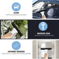 Windshield wiper - window cleaner - window squeegee - window cleaner - cordless window vacuum cleaner - water tank, spray bottle with microfiber cover - cordless window cleaner for all smooth surfaces, windows, mirrors, shower screens