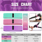 Resistance Bands - Resistance Band - Fitness Elastics - Non-slip, secure fit - Sturdy latex-free fabric - Full Body Workout - For women, home and gym training