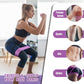 Resistance Bands - Resistance Band - Fitness Elastics - Non-slip, secure fit - Sturdy latex-free fabric - Full Body Workout - For women, home and gym training