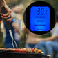 Digital Meat Thermometer Fork, Fast Read Grill Thermometer with LED Display and Stainless Steel Probes for Steak Chicken Pork Turkey Hot Grilled Food