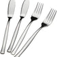 8-Piece Stainless Steel Fish Forks and Knives, Serving Set