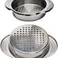 2-Pack Steel Food Can Drainer Strainer, Sieve Tuna Can Oil Press Tuna Can Oil Squeezer Oil Drainer Can Opener, Can Strainer Kitchen Tools