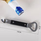 Bottle Opener - Manual Can Opener - Perforated Bottle Opener - Double Ended Wall Mounted Bottle Opener - Stainless Steel Bottle Opener for Beer and Cans - Small Bottle Opener - Suitable for Camping and Travel Use