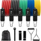 Resistance Bands - Exercise Bands - Training Bands - Resistance Bands with Handles for Men and Women - Exercise Bands for Fitness and Strength Training at Home