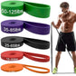 Resistance Bands - Pull-up Bands - Training Bands - Fitness Bands - Set of 5 Bands - 5 Different Resistances - Set for Training, Fitness, Exercises, and Physical Therapy for Men and Women - Includes Carrying Bag