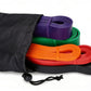 Resistance Bands - Pull-up Bands - Training Bands - Fitness Bands - Set of 5 Bands - 5 Different Resistances - Set for Training, Fitness, Exercises, and Physical Therapy for Men and Women - Includes Carrying Bag