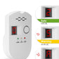 Natural Gas Leak Detector, Plug-in Propane Natural Gas Detector for Home Kitchen RV, Combustible & Explosive Gas Alarm for LPG, LNG, Methane (AC Power)