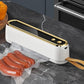 Mini Vacuum Sealer Machine Cordless Food Vacuum Sealer for Freezer Storage Meal Prep - White