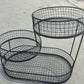 Black Stainless Steel Fruit Basket Storage