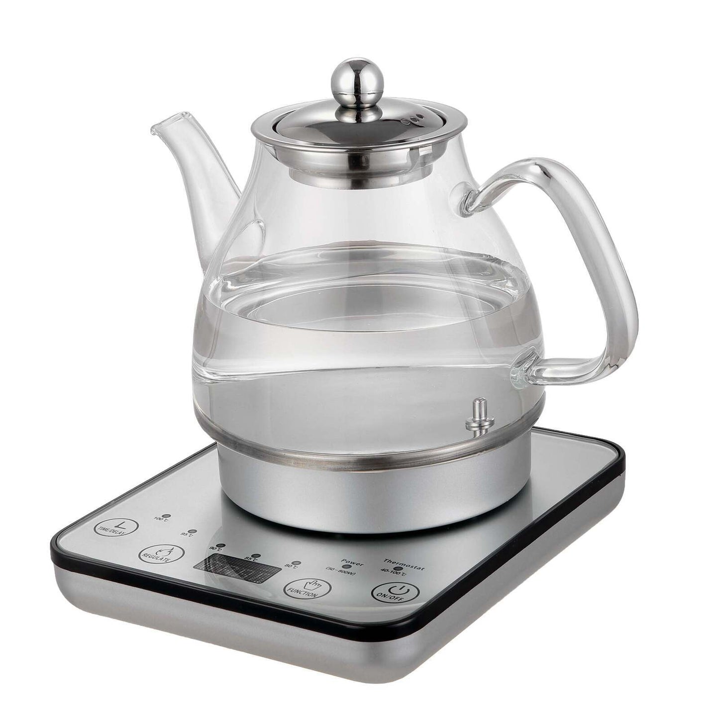 1.2L Digital Glass Kettle with Electric Tea Pot Infuser 800W – Smart Kettle