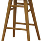 Aria Oval Solid Timber Counter Stool (Caramel)