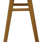 Aria Oval Solid Timber Counter Stool (Caramel)