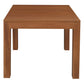 Amsterdam Solid Mahogany Timber Dining Table 90 x 90 cm (Light Pecan)