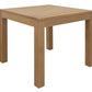 Amsterdam Solid Mindi Timber Dining Table 90 x 90 cm (Natural)