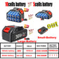 36VF BRUSHLESS HEAVY DUTY CORDLESS DRILL IMPACT DRIVER KIT HAMMER +2 BATTERY Box