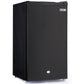 GECKO 95L Portable Upright Fridge and Freezer, 12V/24V for Camping, Caravans, Black